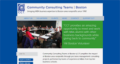 Desktop Screenshot of cctboston.org